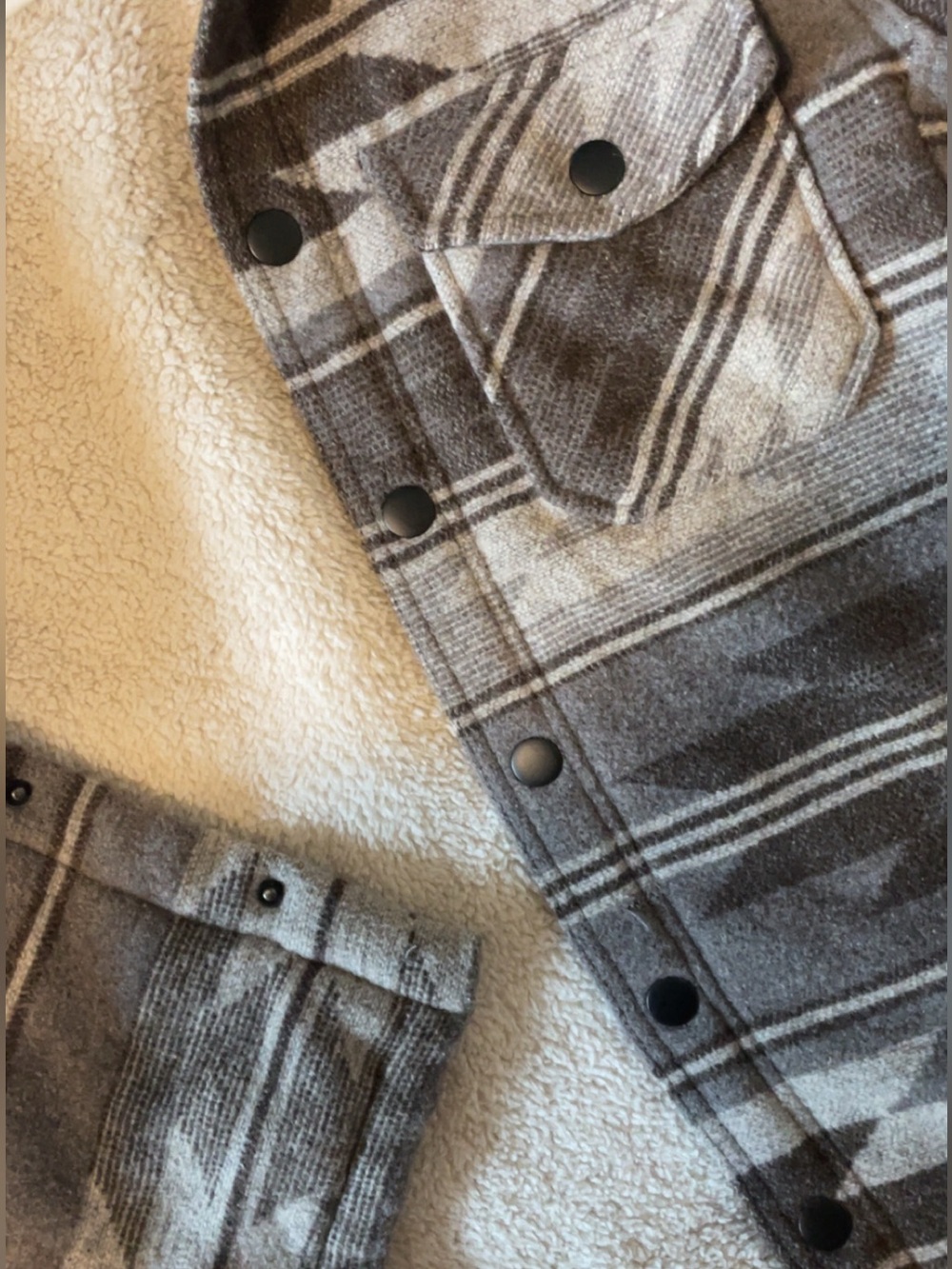 Jachs Brown Patterned Military-Style Button Jacket - Picture 3 of 5